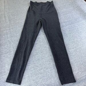 Zella Maternity‎ Live In Soft Women’s Charcoal Gray Leggings
